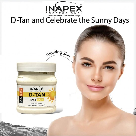 Inapex Professional D -TAN FACE PACK (500 g) Inapex Professional D -TAN FACE PACK (500 g)