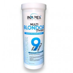 Inapex Professionals MULTI BLONDOR Dust-free Lightening Powder lift up to 9 Levels (400GM)