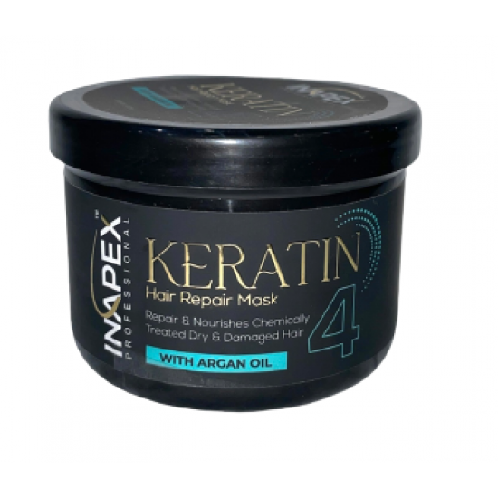 Inapex Professional KERATIN HAIR REPAIR SHAMPOO , MASK & SERUM  Hair Care Combo Kit
