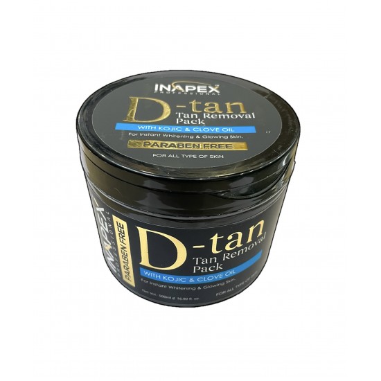 Inapex Professional D-TAN INSTANT TAN REMOVING PACK (500 ml) Inapex Professional D-TAN INSTANT TAN REMOVING PACK (500 ml)