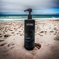 INAPEX Professional Keratin Hair Repair Shampoo With Argan Oil , Dandruff Control (1000 ml)