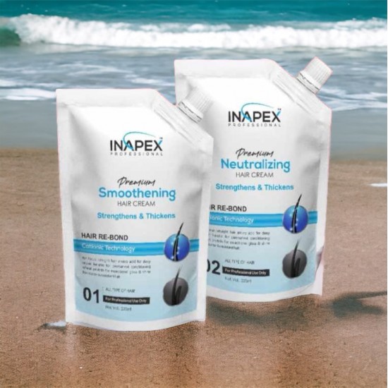 Inapex HAIR SMOOTHENING & NEUTRALIZER CREAM 500ML Inapex HAIR SMOOTHENING & NEUTRALIZER CREAM 500ML