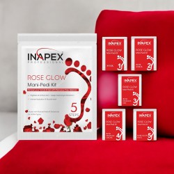 Inapex ROSE GLOW MANI-PEDI KIT