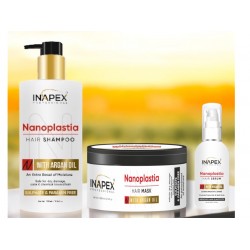 Inapex NANOPLASTIA SHAMPOO_MASK_SERUM Combo kit