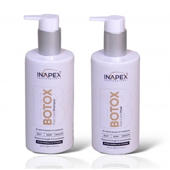 Inapex Professional BOTOX POST CARE SHAMPOO & MASK 300ml Inapex Professional BOTOX POST CARE SHAMPOO & MASK 300ml
