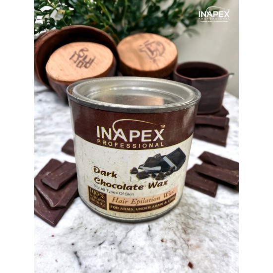 Inapex Professional HAIR REMOVAL DARK CHOCOLATE WAX (600 g) Inapex Professional HAIR REMOVAL DARK CHOCOLATE WAX (600 g)